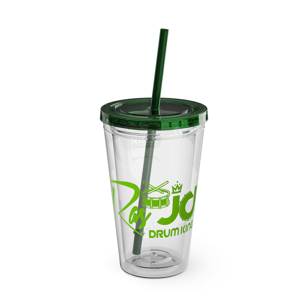 Ras Jd Custom 16oz Tumbler with Straw