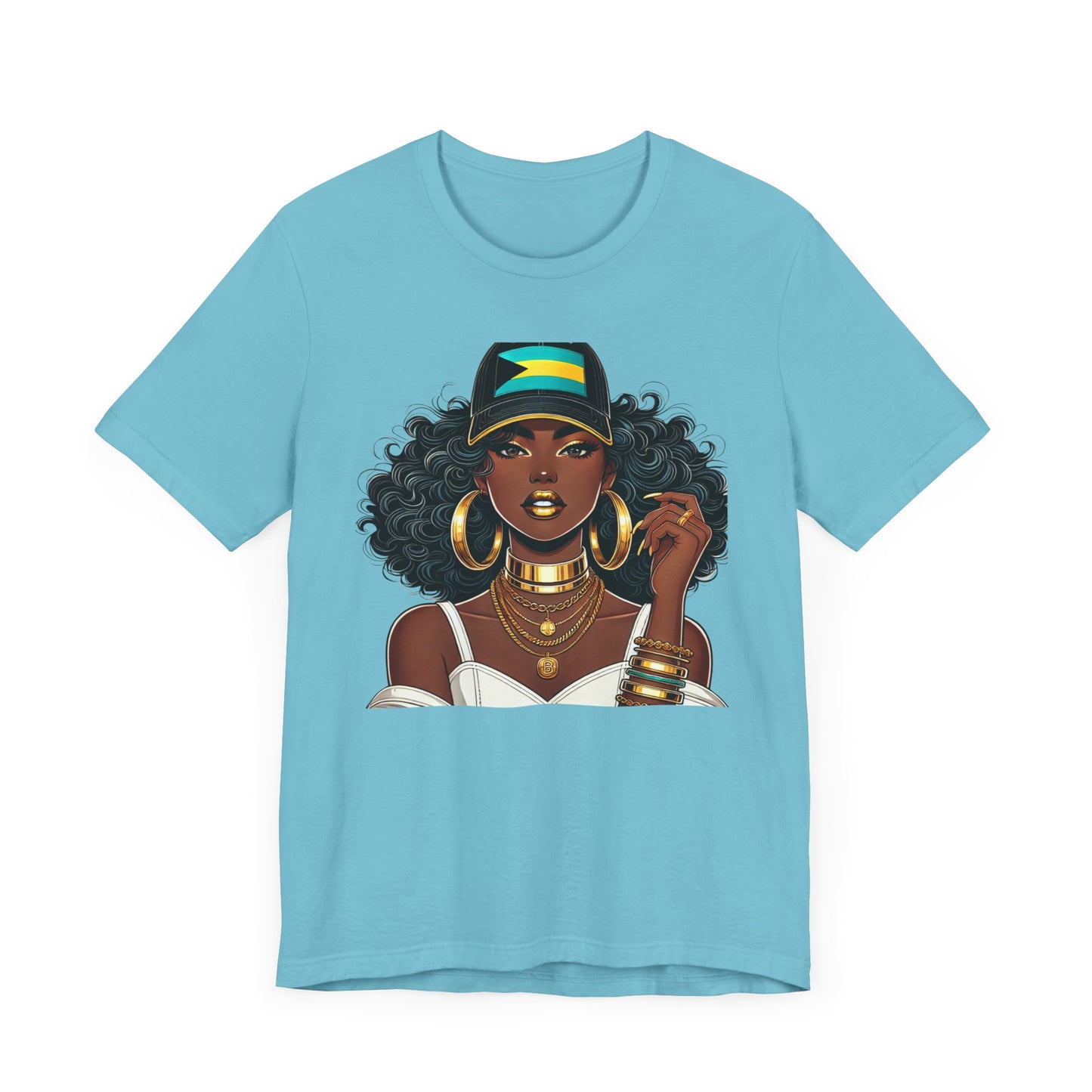 Bahamas Pride Women's T-Shirt – Afrocentric Graphic Tee