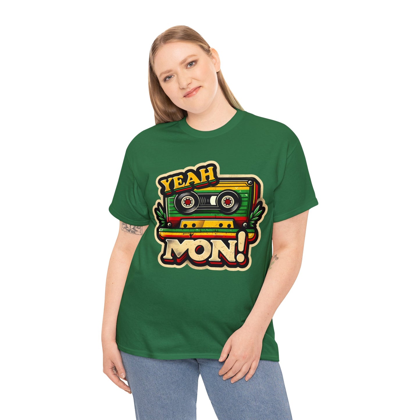 Vintage Retro Reggae Shirt Reggae Clothes Yeah Mon T Shirt Jamaica Culture Shirt Jamaica Slang Shirt Jamaica Clothes Jamaica Souvenir