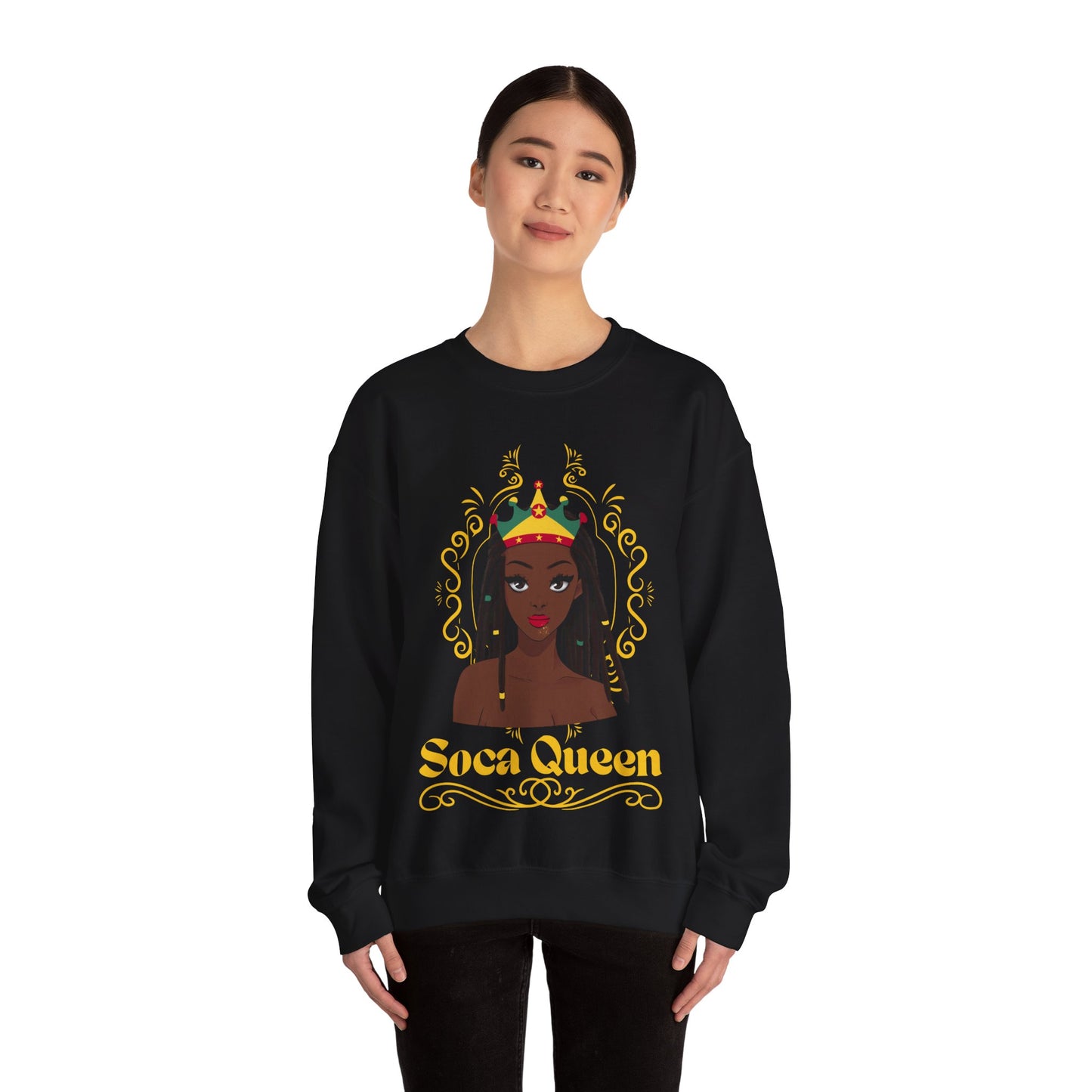 Gift For Guyanese Mom Soca Queen Guyana Sweatshirt Guyana Top Guyana flag Sweatshirt Guyana Heritage Clothes Guyana Pride Sweatshirt