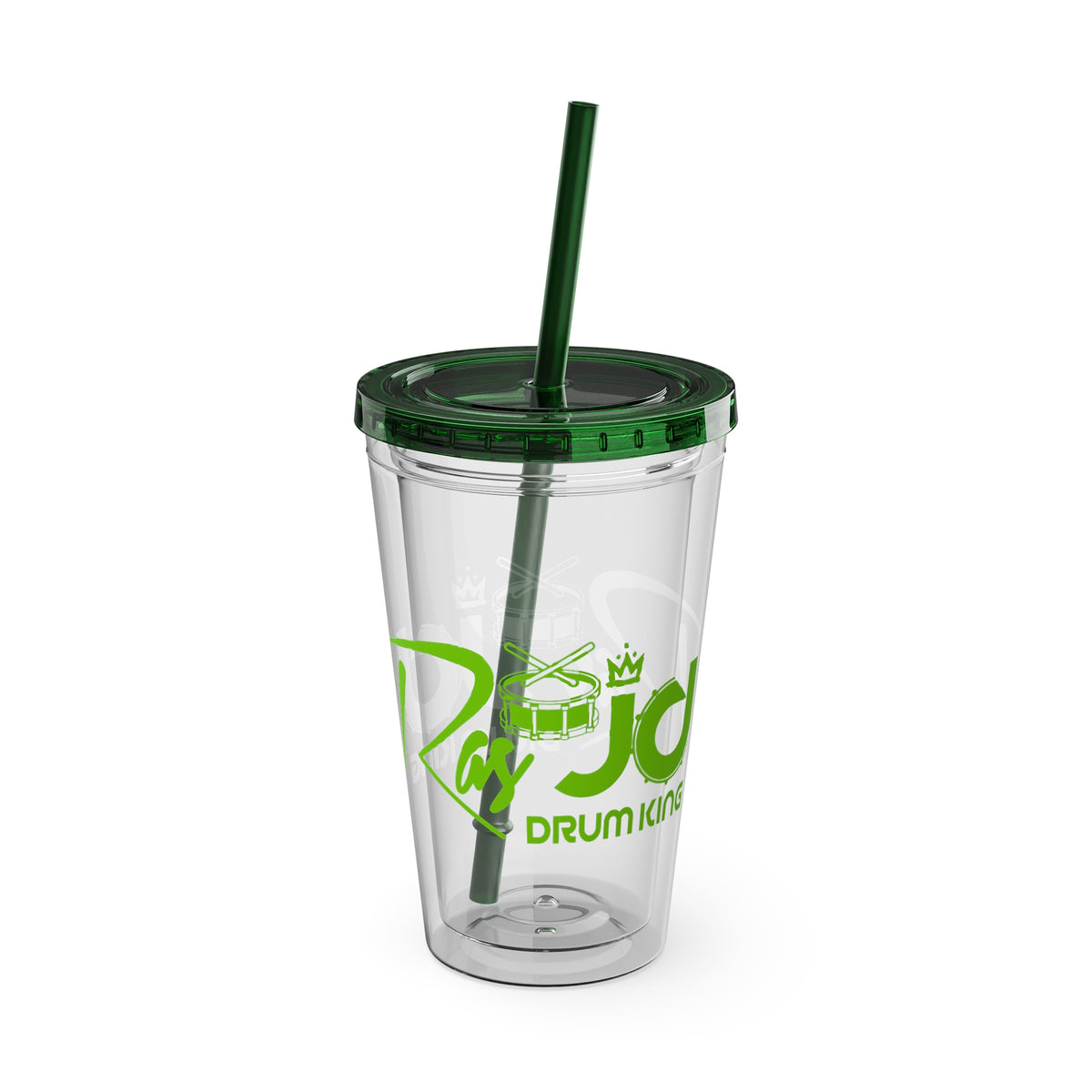 Ras Jd Custom 16oz Tumbler with Straw