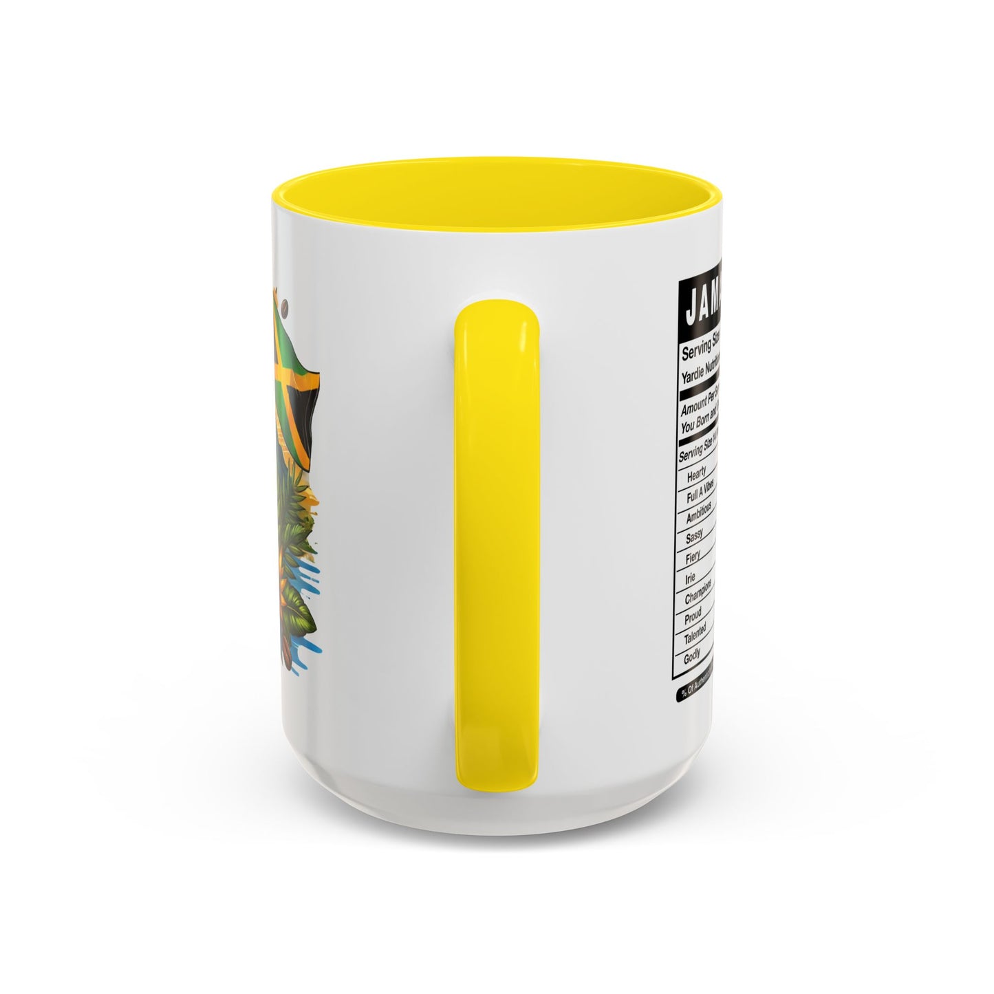 Personalize Jamaican Coffee Accent Mug, Gift For Jamaican Mom Gift For Jamaican Coffee Lovers