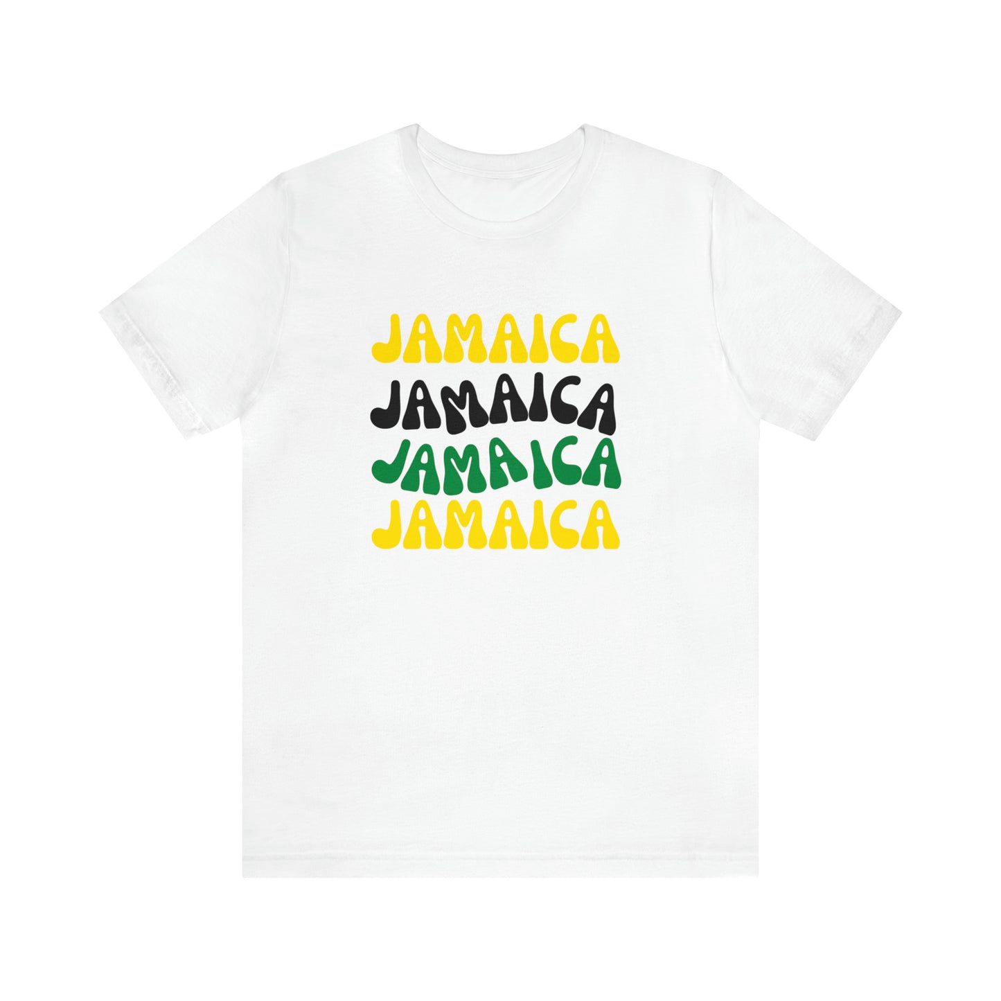 Unisex Jamaica Color T Shirt For Men and Women