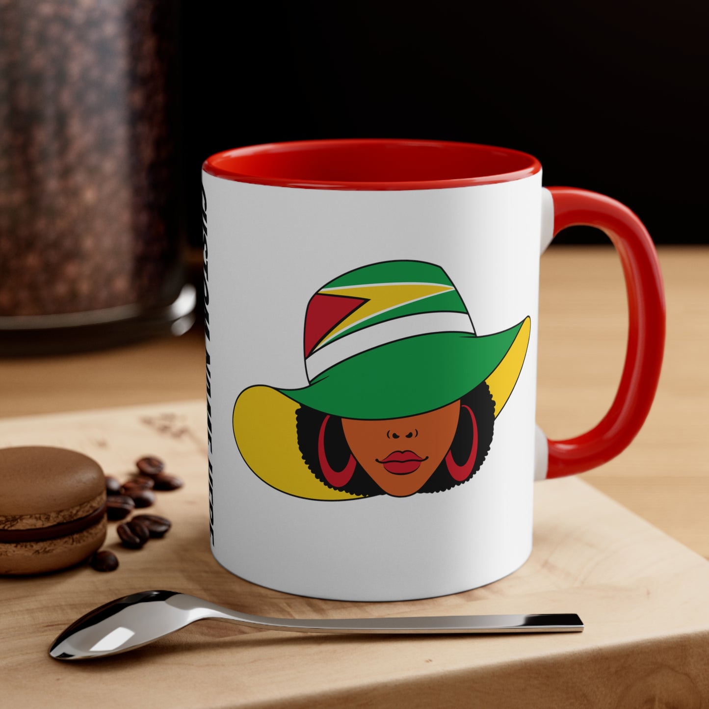 Personalize Gift For Guyanese Woman Guyana Mug Guyanese Mug 11oz Coffee Mug Gift For Guyanese Mom Guyana Coffee Mug