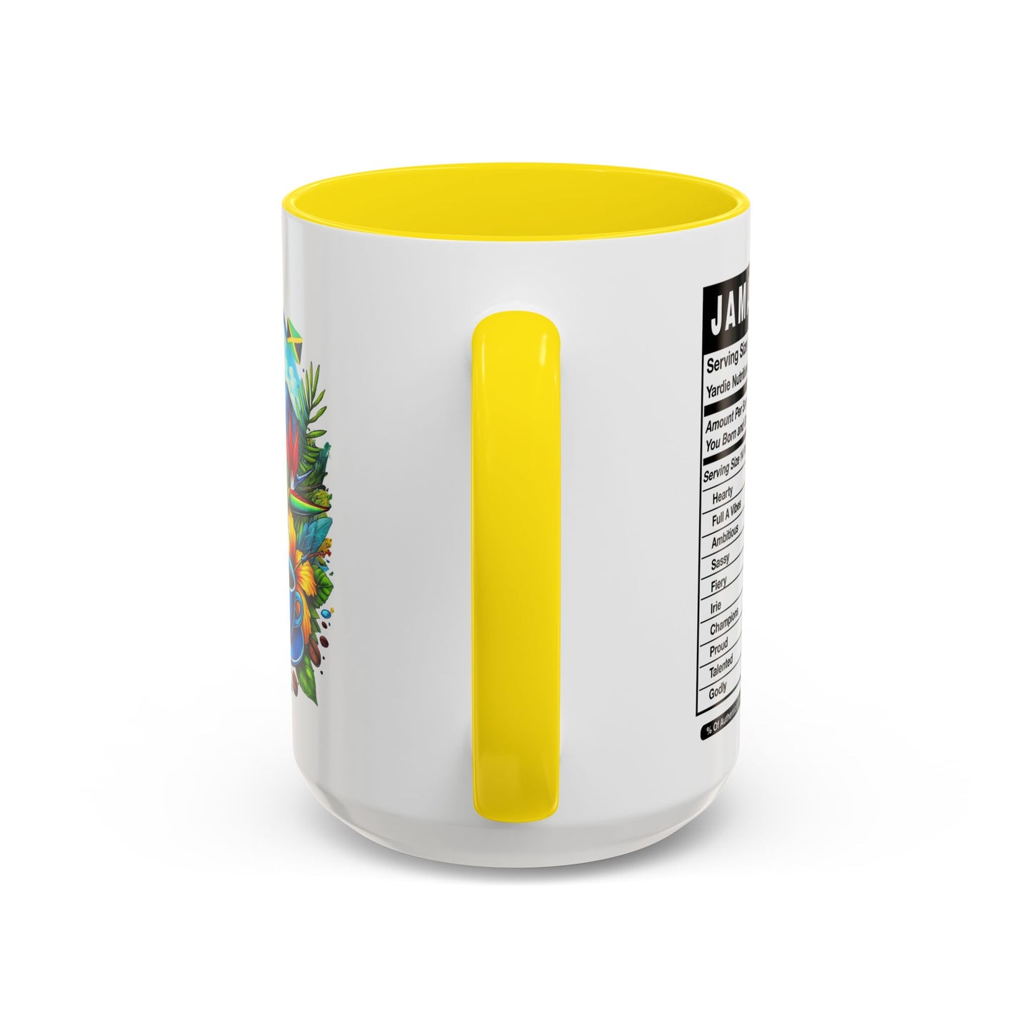 Personalize Jamaican Coffee Accent Mug, Gift For Jamaican Mom Gift For Jamaican Coffee Lovers