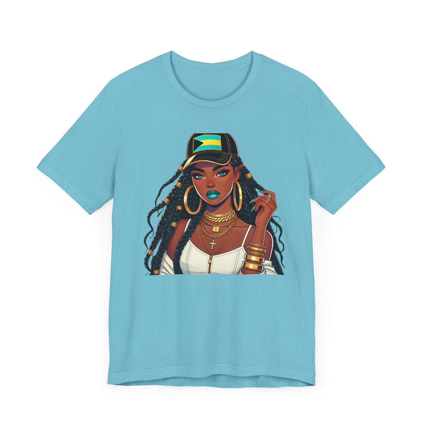 Bahamas Pride Women's T-Shirt – Afrocentric Graphic Tee