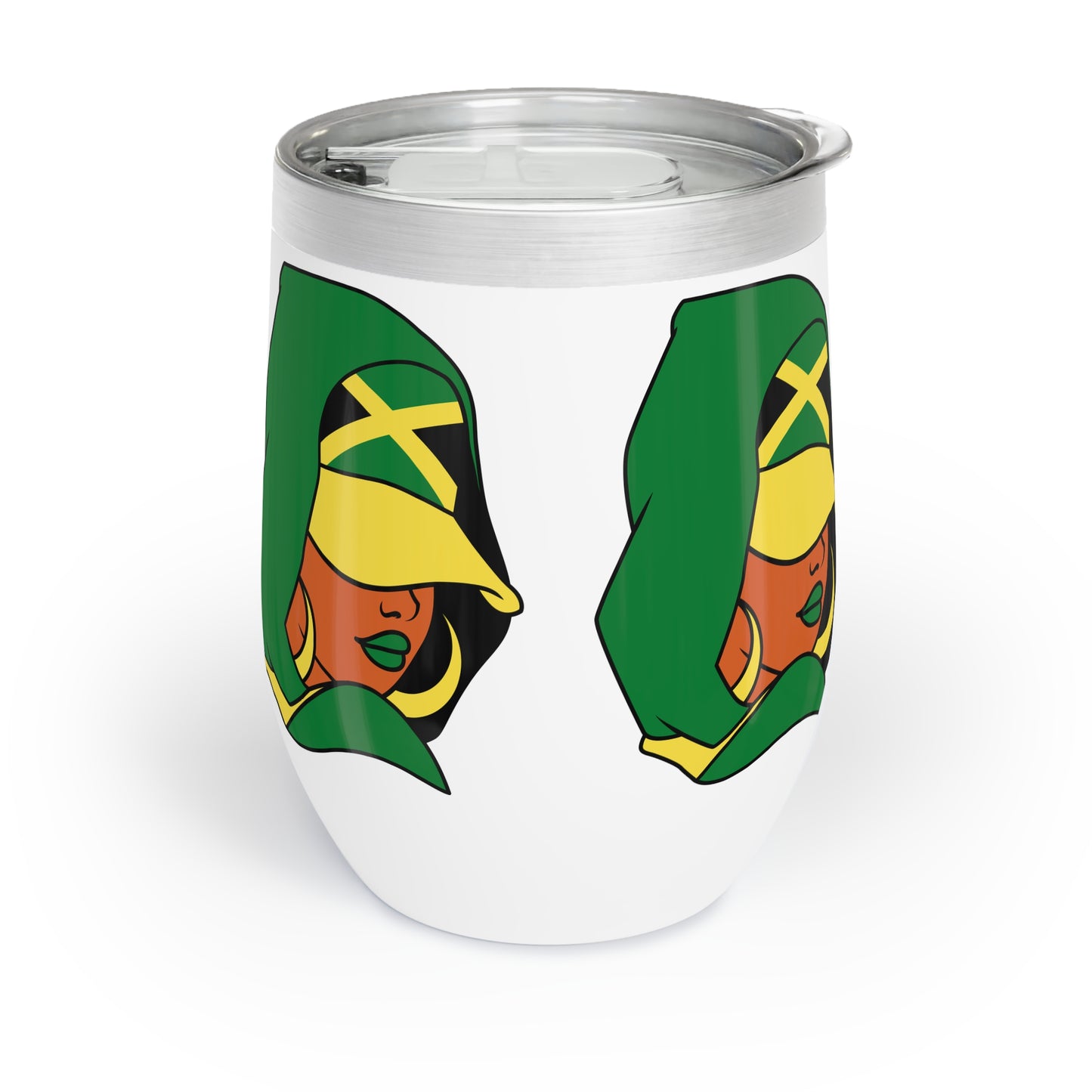 Jamaica Wine Tumbler With Jamaica Flag Jamaica Souvenir Jamaica Merchandise Gift For Jamaica Woman Jamaica Heritage Jamaica Culture Jamaica Gift