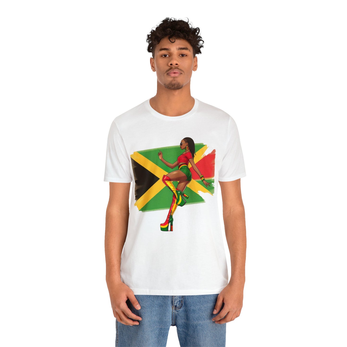 Jamaica Tee Shirt Jamaica Shirt For Women Jamaica Gift Jamaica Vacation Jamaica Flag T-Shirt Reggae T Shirt Jamaica Girls Trip