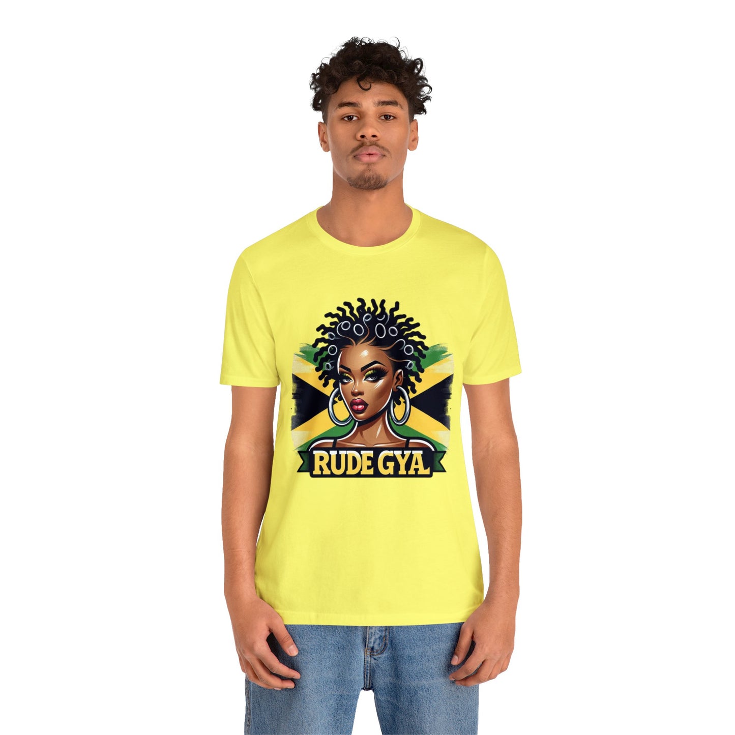 Jamaica Girl T Shirt Jamaica Shirt For Women Jamaica Gift Jamaica Vacation Jamaica Flag T-Shirt Jamaica Rude Gyal Shirt
