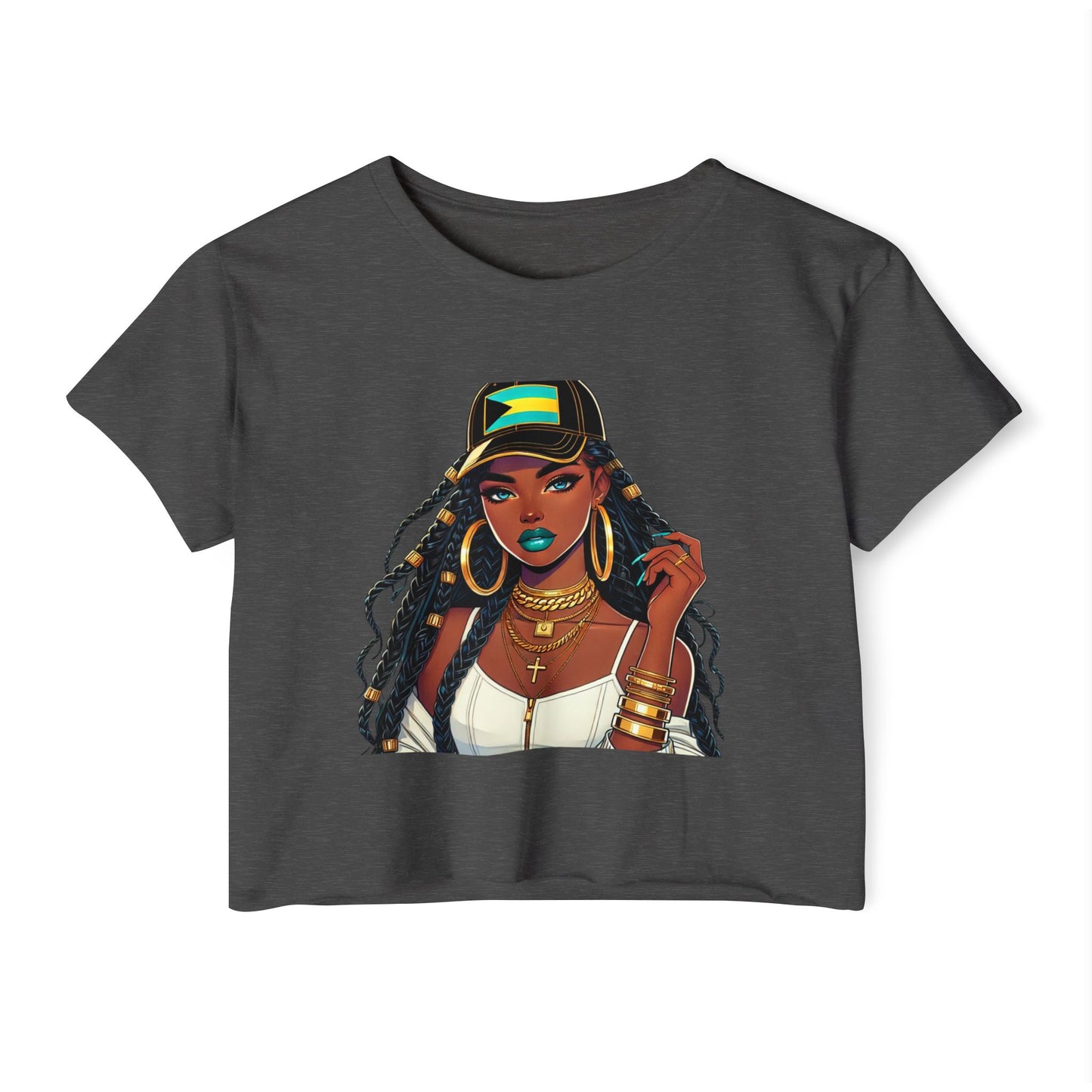 Women's Bahamas Crop Top T-Shirt