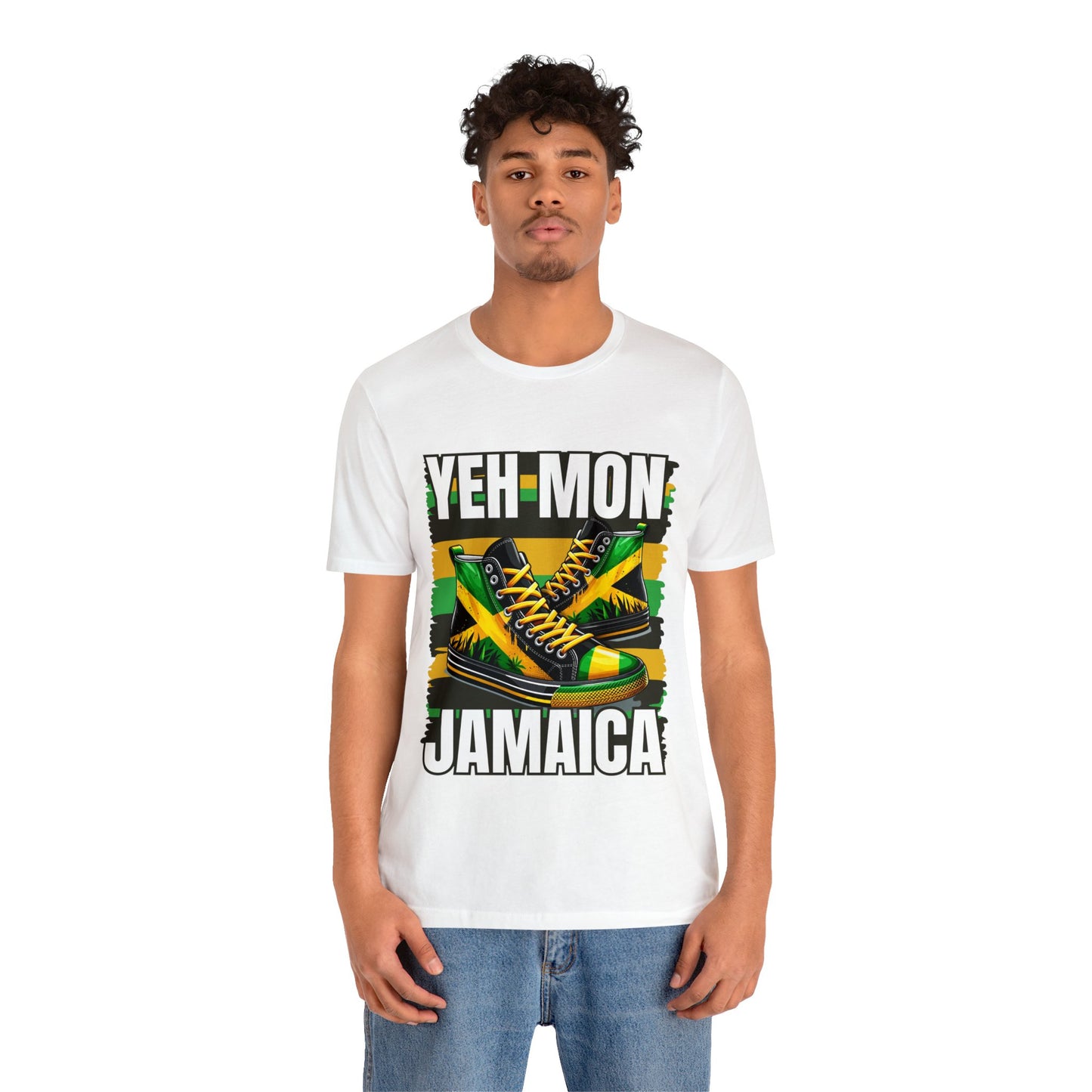 Jamaica YEH MON Shirt Jamaica Clothes Jamaica Shirt For Men Jamaican Gift Jamaica Vacation Jamaica Flag T-Shirt Jamaica Independence