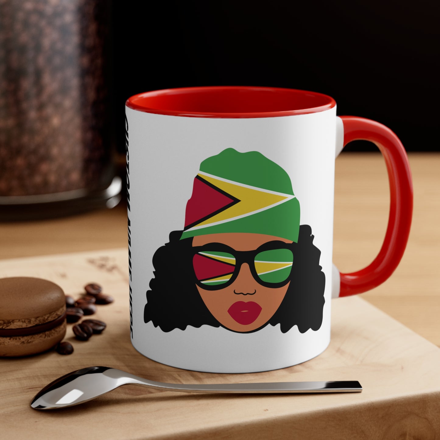 Personalize Gift For Guyanese Woman Guyana Mug Guyanese Mug 11oz Coffee Mug Gift For Guyanese Mom Guyana Coffee Mug