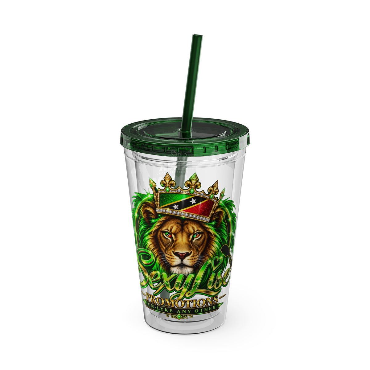 Sexy Lise Custom Pork & Beer Festival 16oz Tumbler with Straw