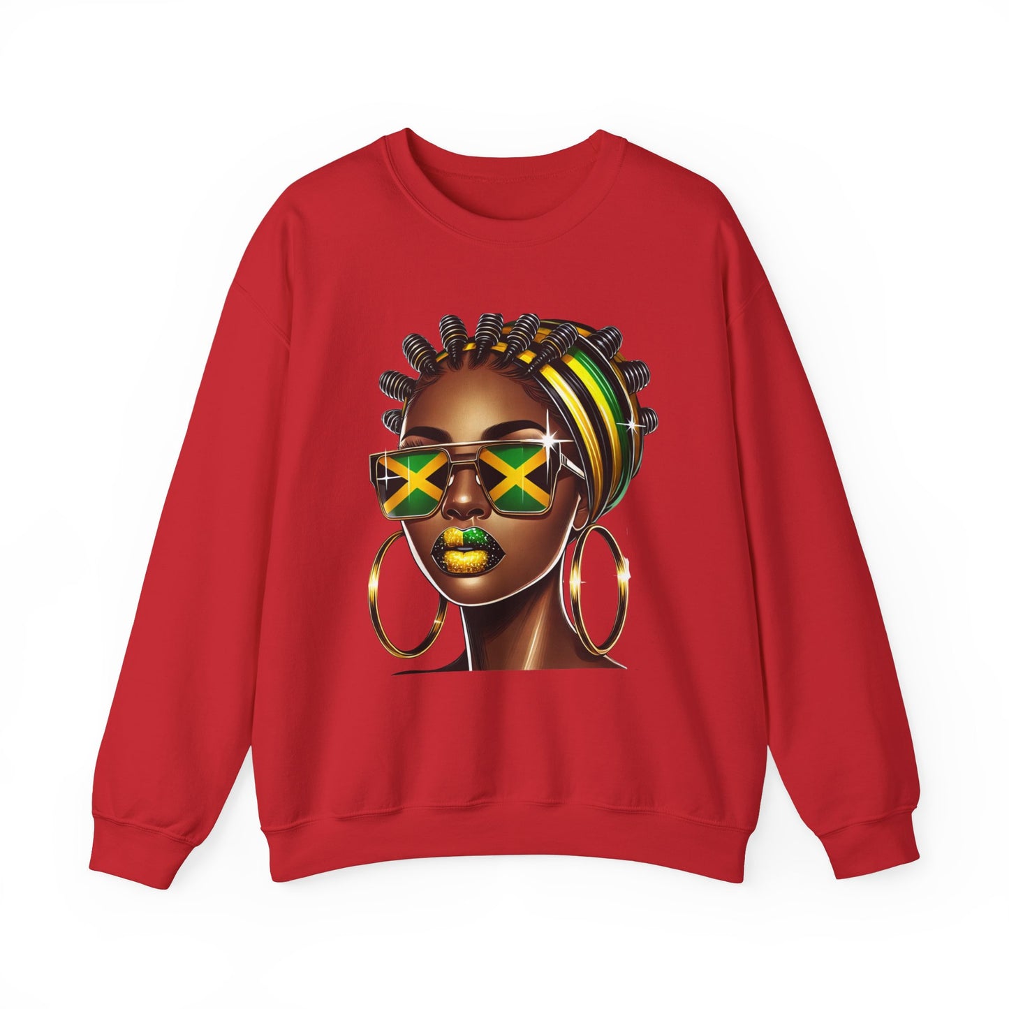 Jamaican Pride Sweatshirt for Women - Celebrate Your Heritage in Style