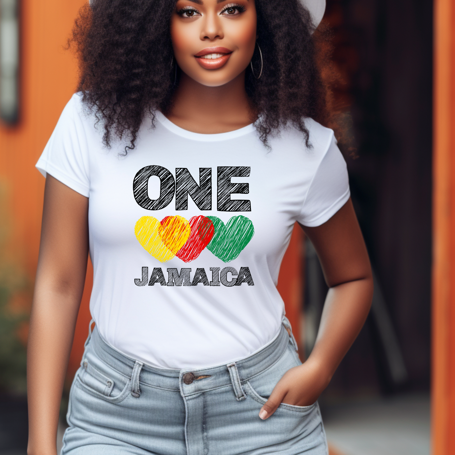 Unisex Jamaica Color T Shirt For Men and Women