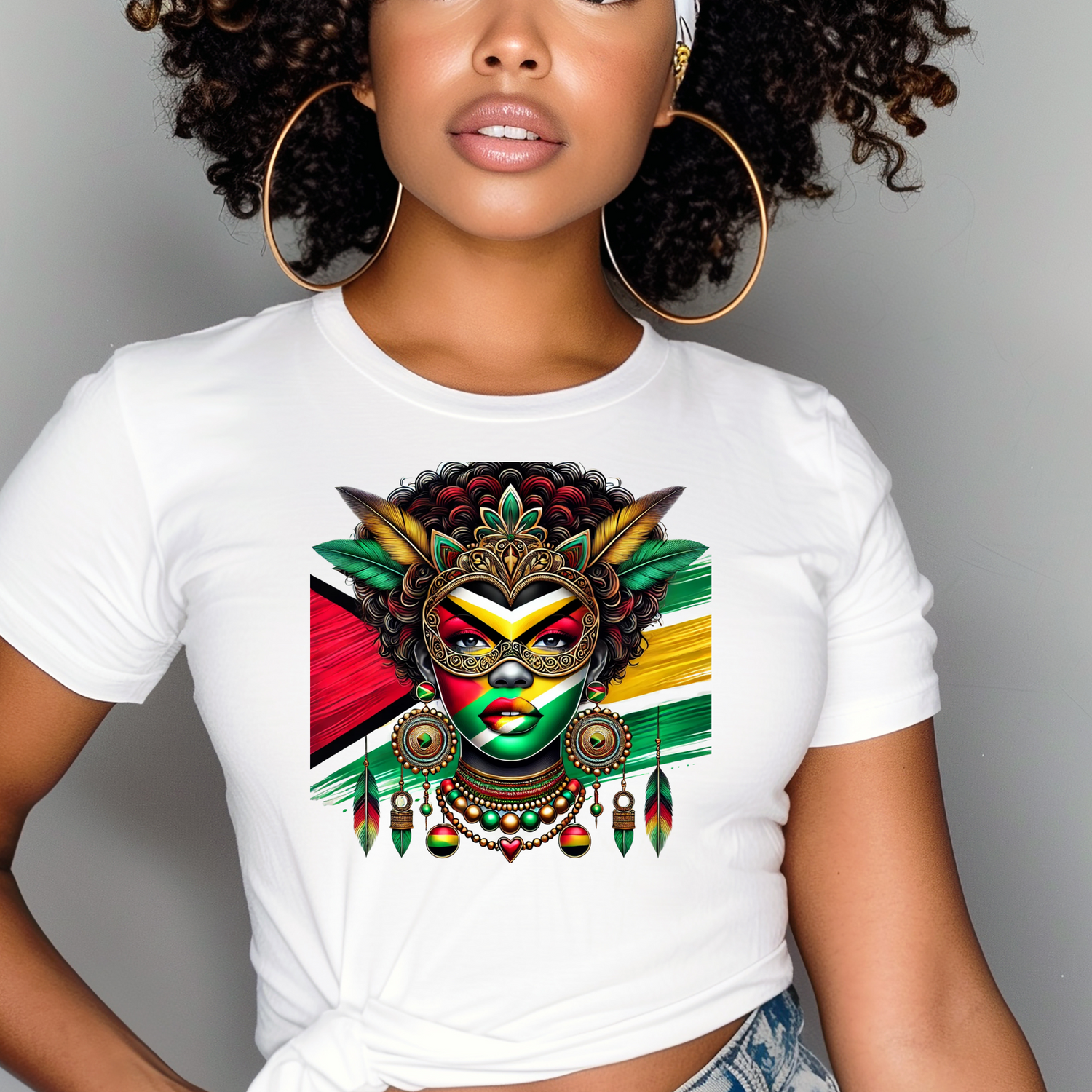 Guyana Female T Shirt