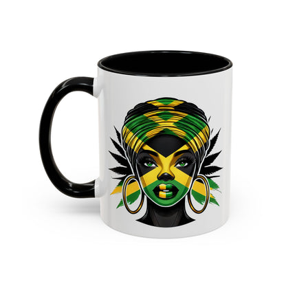 Personalized  Jamaica Women's Coffee Mug (11, 15oz)