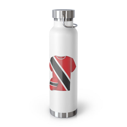 Personalized Trinidad and Tobago Flag Water Bottle Trinidad Flag Products Gift for Trinidadian  Product With Trinidad and Tobago Coat of Arm