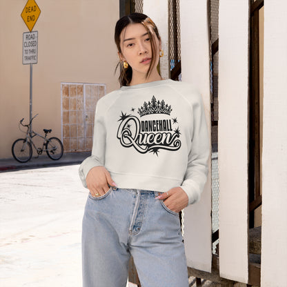 Reggae Sweatshirt Dancehall Queen Crop Sweatshirt