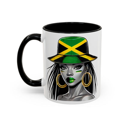 Personalized Jamaica Coffee Mug for Jamaican Woman Personalized Gift Idea