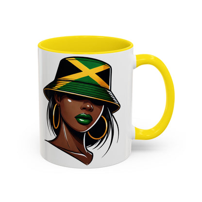 Personalized  Jamaica Women's Coffee Mug (11, 15oz)