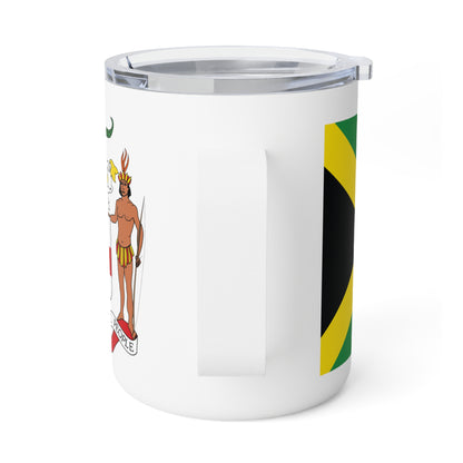 Personalized Jamaica Insulated Coffee Mug, 10oz  Kingston Jamaica Travel Cup