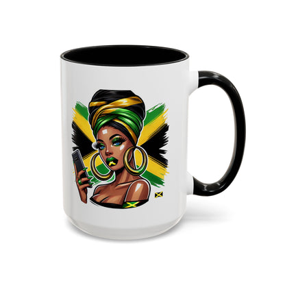 Personalized Jamaica Coffee Mug for Jamaican Woman Personalized Gift Idea