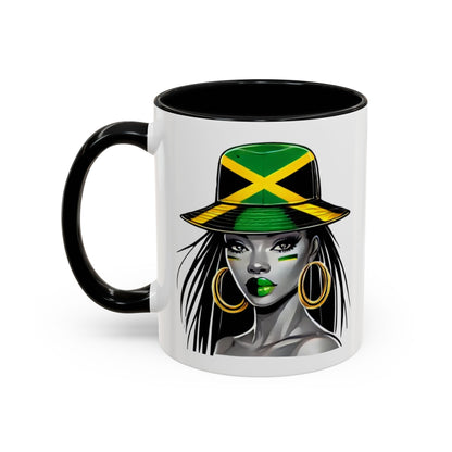 Personalized  Jamaica Women's Coffee Mug (11, 15oz)