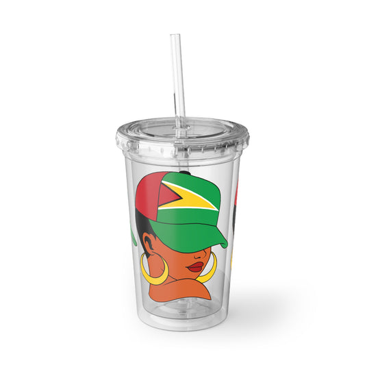 Guyana Flag Cup Guyanese Flag Cup Gift For Guyanese Women Guyanese Gift For Women Guyana Heritage Patriotic Guyana Flag Pride