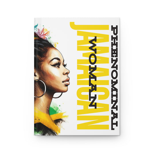 Personalize Gift For Jamaican Mom Hardcover Journal Matte Notebook Gift For Jamaican Woman