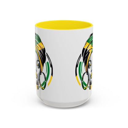 Personalized  Jamaica Women's Coffee Mug (11, 15oz)