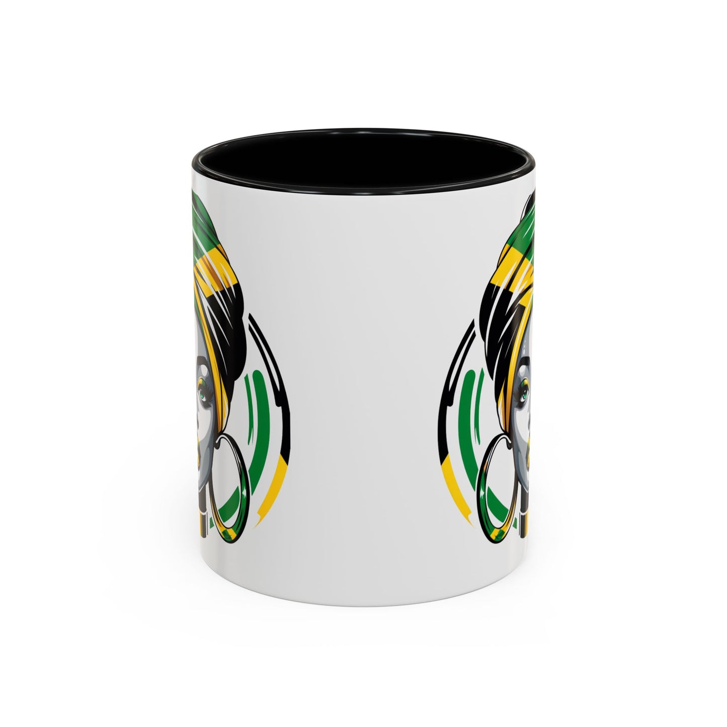 Personalized  Jamaica Women's Coffee Mug (11, 15oz)