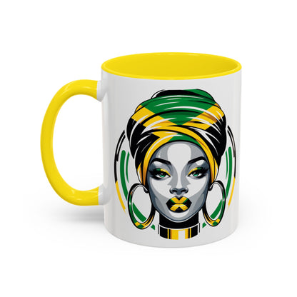 Personalized  Jamaica Women's Coffee Mug (11, 15oz)