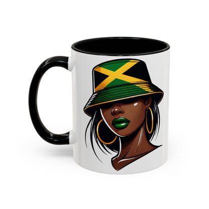 Personalized  Jamaica Women's Coffee Mug (11, 15oz)