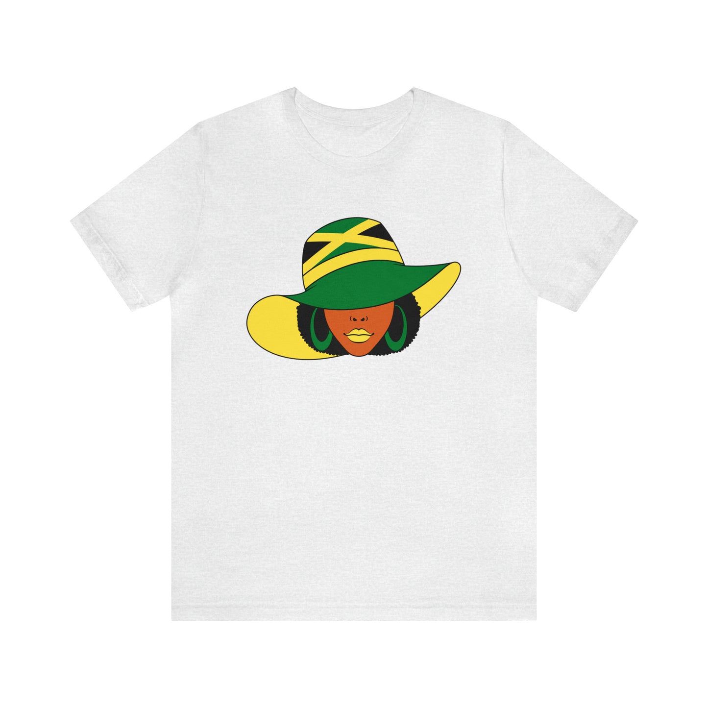 Jamaica Color T Shirt For Women Jamaica Flag Shirt