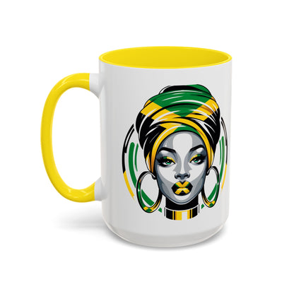 Personalized  Jamaica Women's Coffee Mug (11, 15oz)