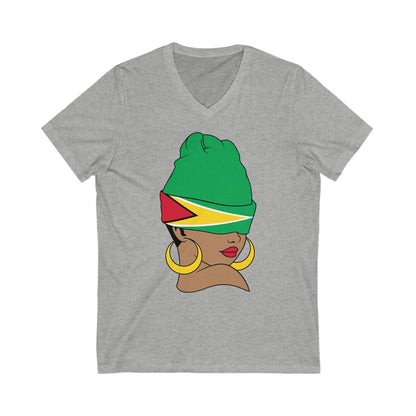 Guyana V-Neck T-Shirt  For Women