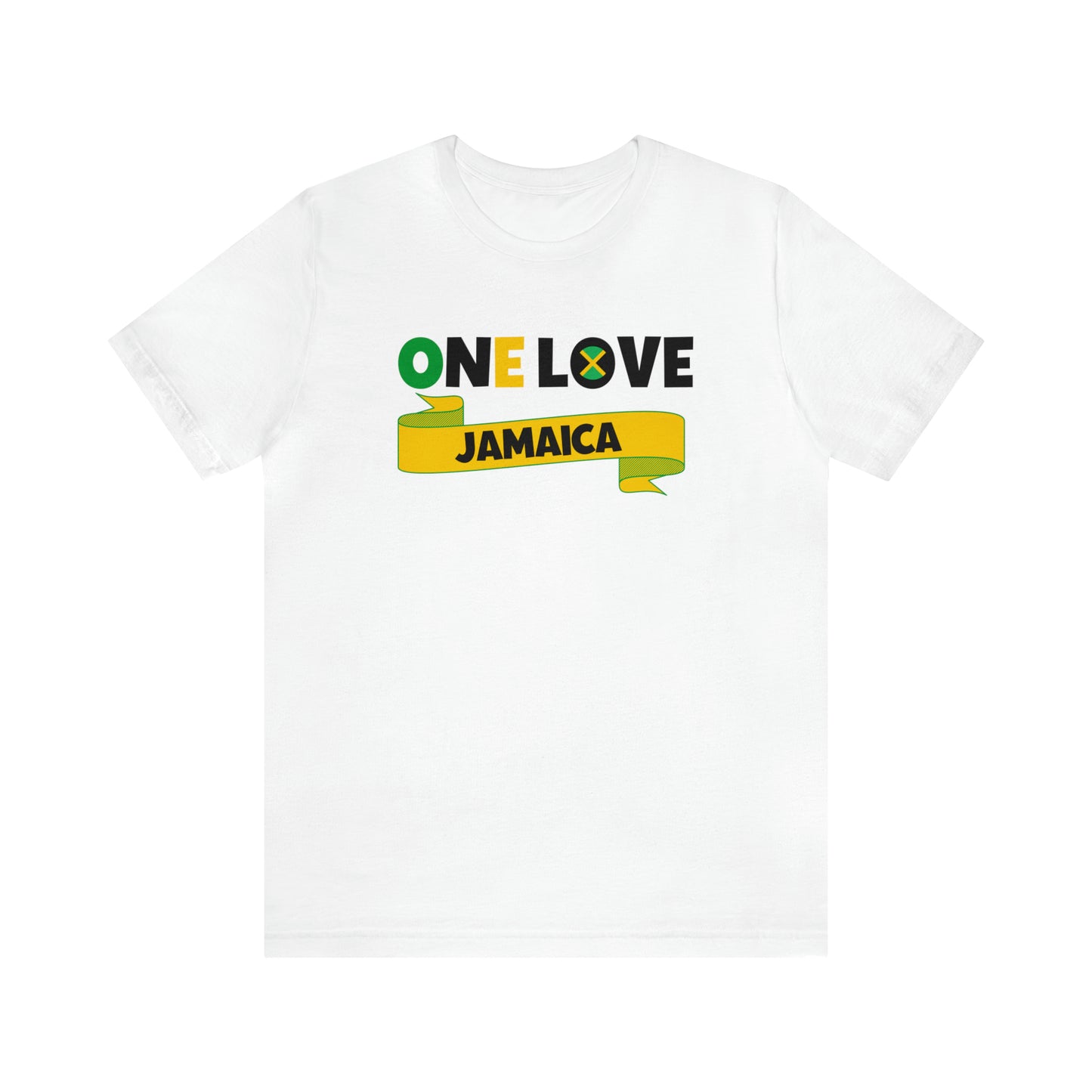 Jamaica Color Shirt Jamaica Flag Shirt Unisex One Love Jamaica Color T Shirt For Men and Women