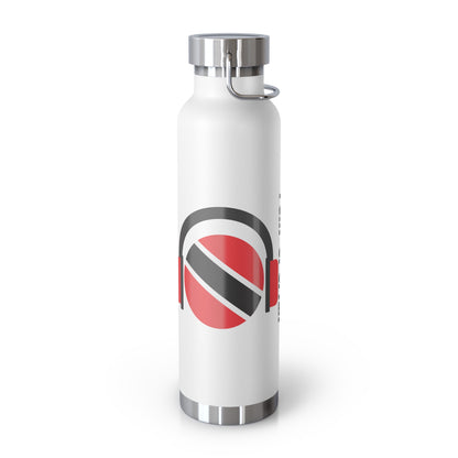 Personalized Gift for Trinidadian Man Trinidad and Tobago Flag Water Bottle Trinidad Flag  Product With Trinidad and Tobago Coat of Arm