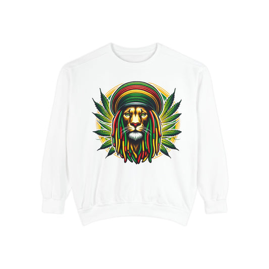 Men's Reggae Rasta Lion Head Sweatshirt