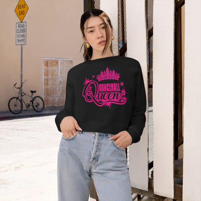 Reggae Sweatshirt Dancehall Queen Crop Sweatshirt