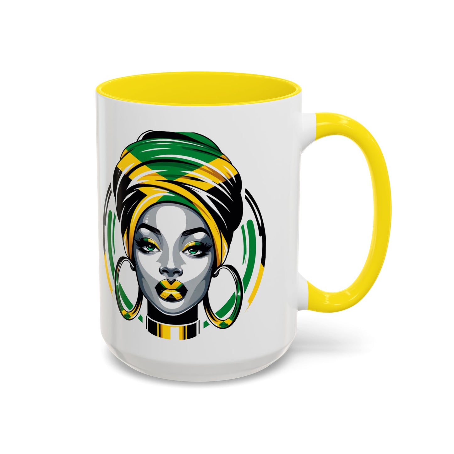 Personalized  Jamaica Women's Coffee Mug (11, 15oz)