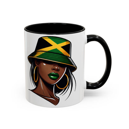 Personalized  Jamaica Women's Coffee Mug (11, 15oz)