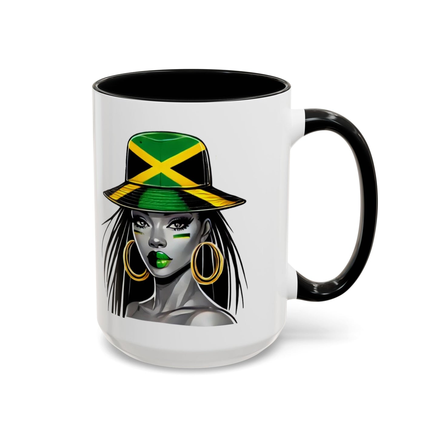 Personalized  Jamaica Women's Coffee Mug (11, 15oz)