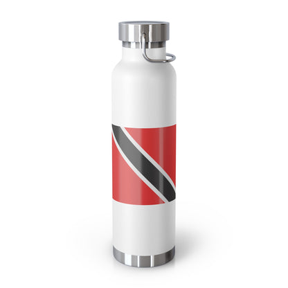 Personalized Trinidad and Tobago Flag Water Bottle Trinidad Flag Products Gift for Trinidadian  Product With Trinidad and Tobago Coat of Arm