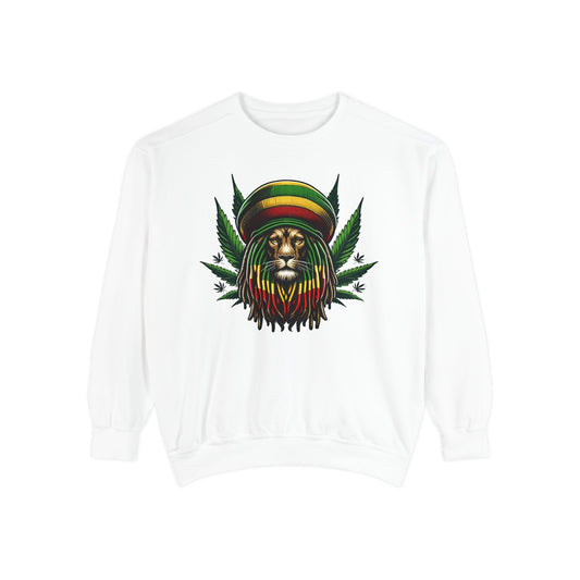 Men's Reggae Rasta Lion Head Sweatshirt