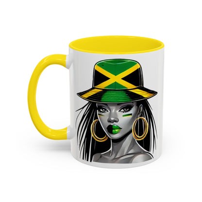 Personalized Jamaica Coffee Mug for Jamaican Woman Personalized Gift Idea