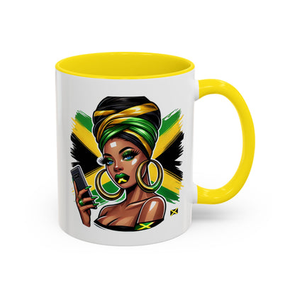 Personalized Jamaica Coffee Mug for Jamaican Woman Personalized Gift Idea