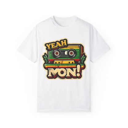 Vintage Reggae Shirt Yeah Mon Jamaica Shirt Reggae Clothing Jamaica Slang