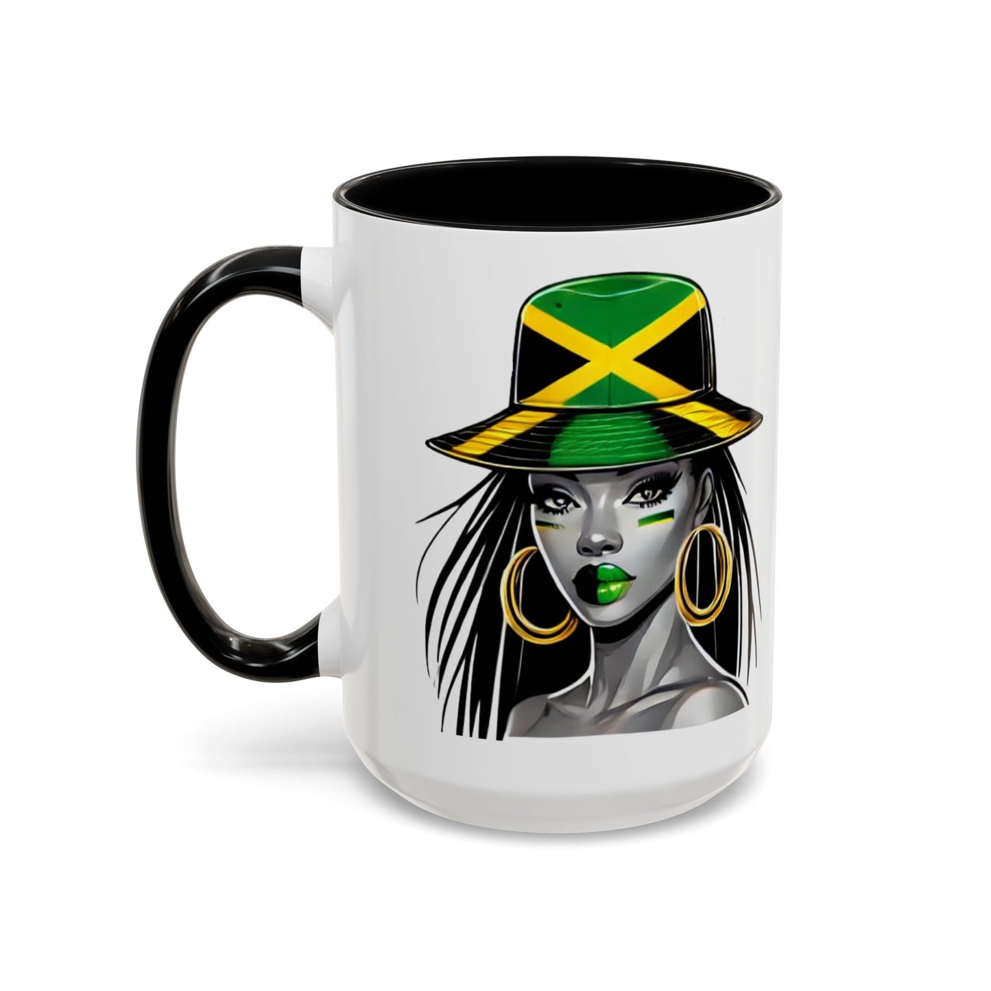 Personalized  Jamaica Women's Coffee Mug (11, 15oz)